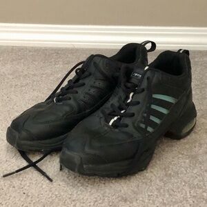 Black frontline dance shoes